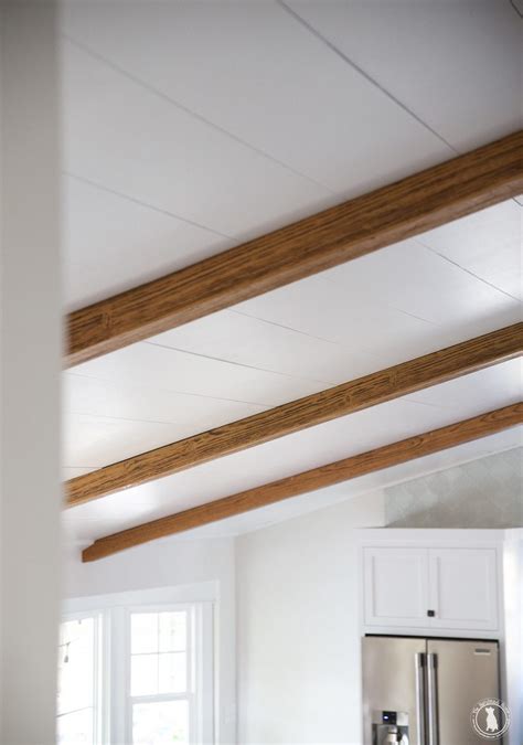 How To Shiplap Your Ceilings The Handmade Home Shiplap Tutorial