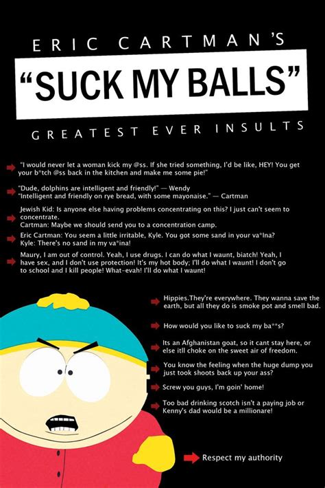 Eric Cartman Quotes Poster High Resolution For Poster Prin Flickr South Park Funny South