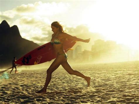 Sports Star Maya Gabeira Wave Surfer