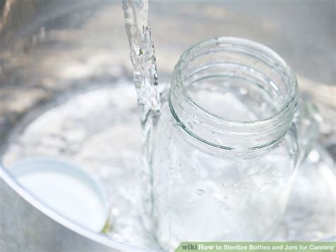 Conventional wisdom used to suggest that you should sterilize your bottles until your baby was about a year old, to protect them from germs that may not be washed away with simple cleaning. How to Sterilize Bottles and Jars for Canning: 9 Steps