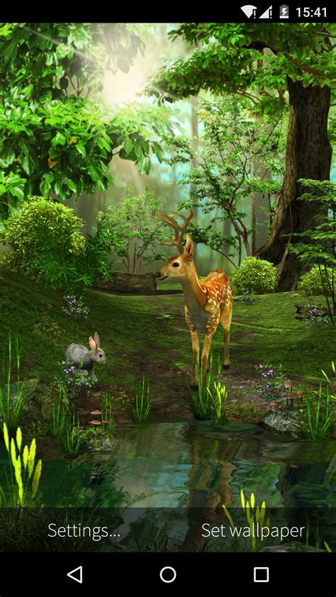 3d Deer Nature Live Wallpaper For Android Apk Download