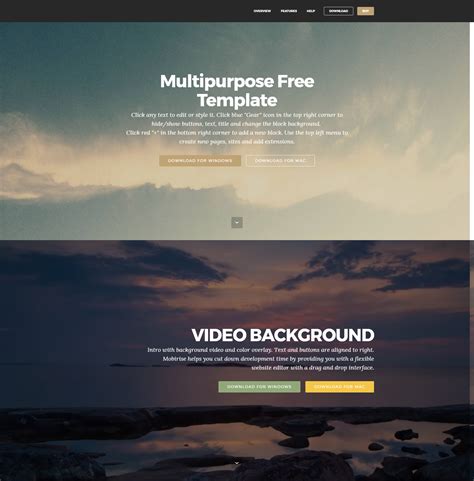 Download responsive html5 css3 website templates & bootstrap themes. 39 Brand New Free HTML Bootstrap Templates 2020