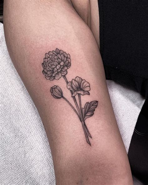 December Birth Flower Tattoo Ideas Design Talk