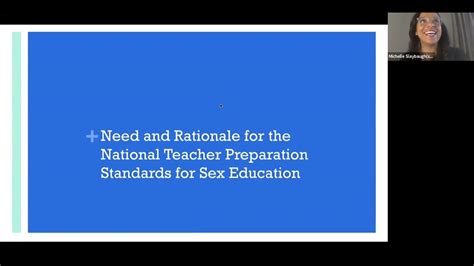 Fose Release Of The National Sex Education Reacher Prep Standards 2nd Edition Webinar Youtube