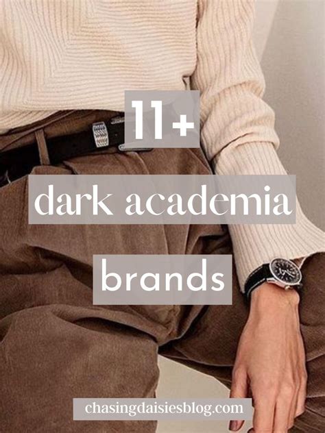 26 Dark Academia Fashion Brands For An Oxford Wardrobe Dark Academia