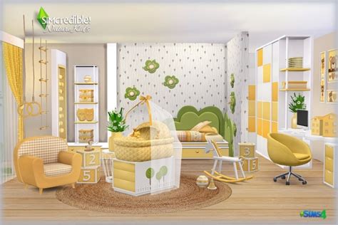 Nature Kids Room Pay At Simcredible Designs 4 Sims 4 Updates