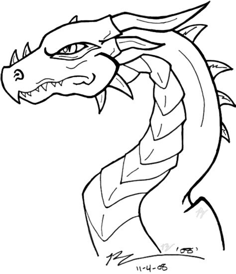 Evil Dragon Coloring Pages At Free Printable