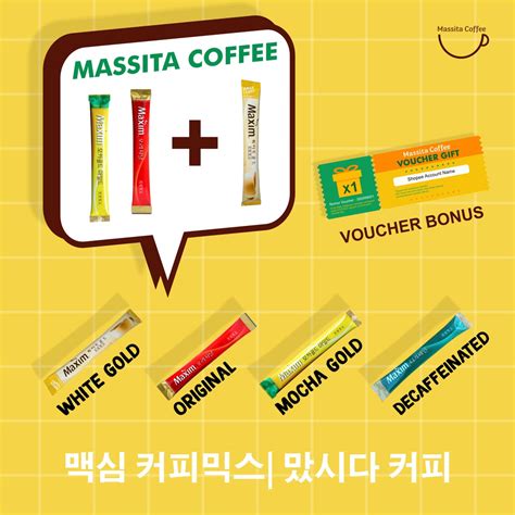 Jual Kopi Maxim Coffee Korea Satuan Mocha Gold White Gold