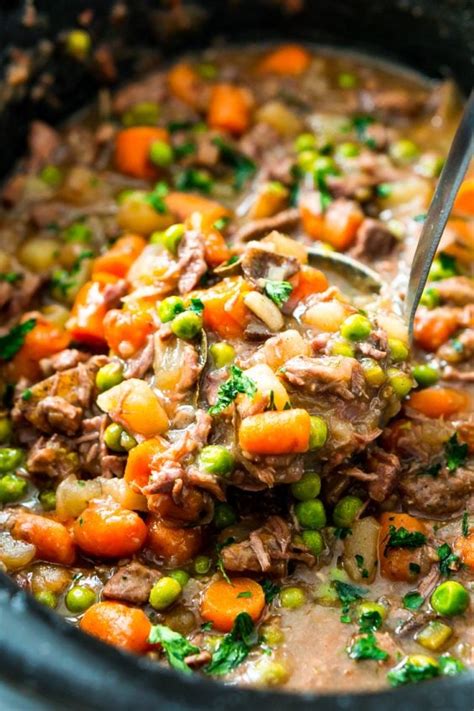 Best Ever Crock Pot Beef Stew Recipe Sugar And Soul