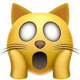 😼 the smirking cat with the eyes aimed at one side, the corners of the mouth slightly stunned. Weary Cat Emoji — Meaning, Copy & Paste