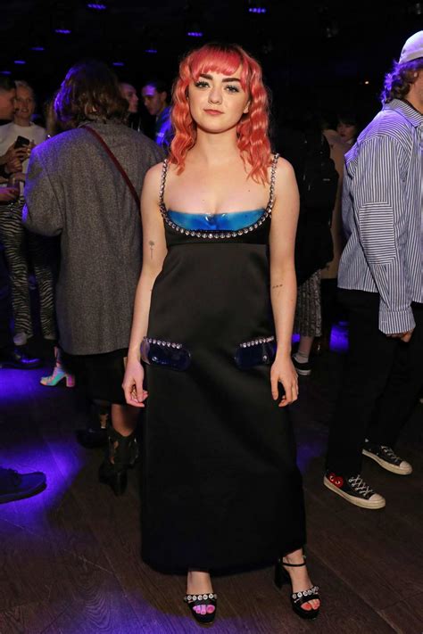 Maisie Williams Attends The Super Magazine X Contact Agency Launch