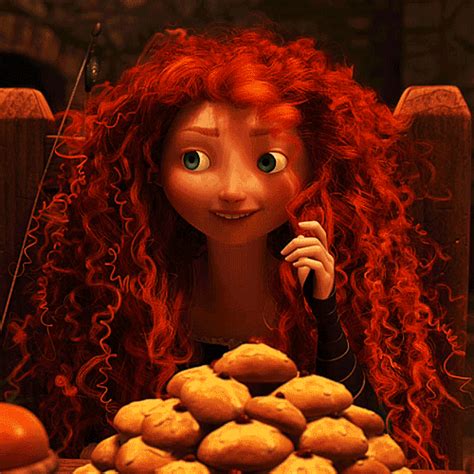 princess merida s famously fiery red hair is made up of more than 1 500 individually sculpted