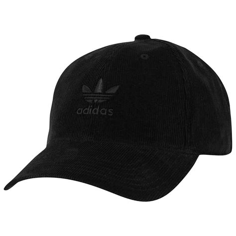 Adidas Originals Relaxed Corduroy Cap In Black For Men Lyst