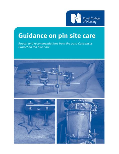 Guidance On Pin Site Care Royal College Of Nursing