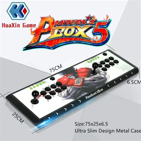Buy Arcade Game Console Ultra Slim Metal Double Stick