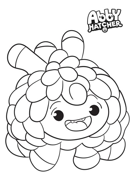Abby Y Teeny Terry Con Bozzly Coloring Pages Abby Hatcher Coloring