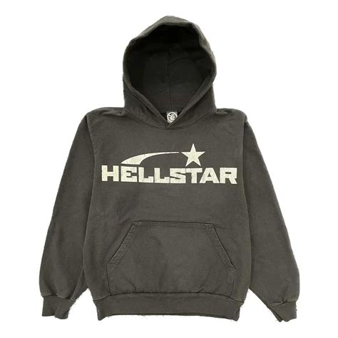 Hellstar Hellstar Studio Basic Black Logo Hoodie Grailed
