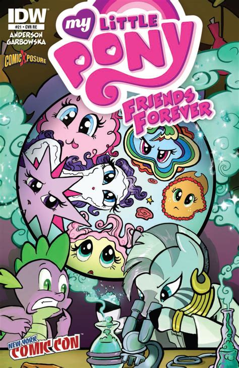Image Friends Forever Issue 21 Cover Re My Little Pony