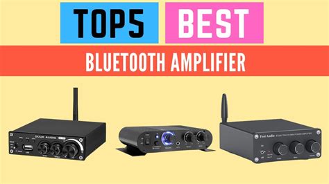 The Top Best Bluetooth Amplifier Youtube