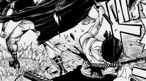 One Piece Zoro Vs Mihawk Manga