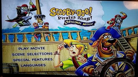 Scooby Doo Pirates Ahoy 2006 Dvd Main Menu Youtube