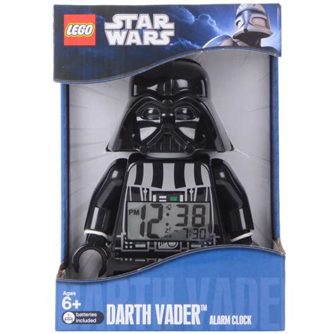 Lego Minifigure Style Star Wars Darth Vader Digital Alarm