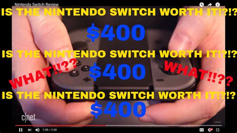 Nintendo Switch Review Is It Worth 400 Youtube