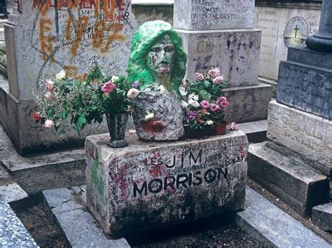 The 9 Most Visited Grave Sites In The World Jim Morrison Grave Jim