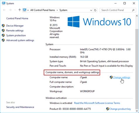 You can also use the %computername% command to get the same piece of information. How to Rename Your Windows 10 Computer