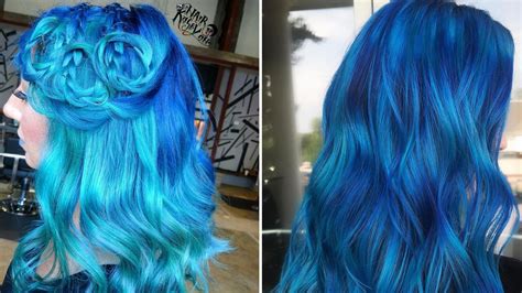 Ocean Blue Hair Colors Are Making Waves On Instagram This