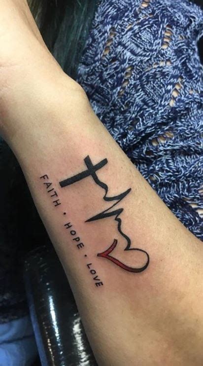 55 Trendy Faith Hope Love Tattoos You Must See Tattoo Me Now