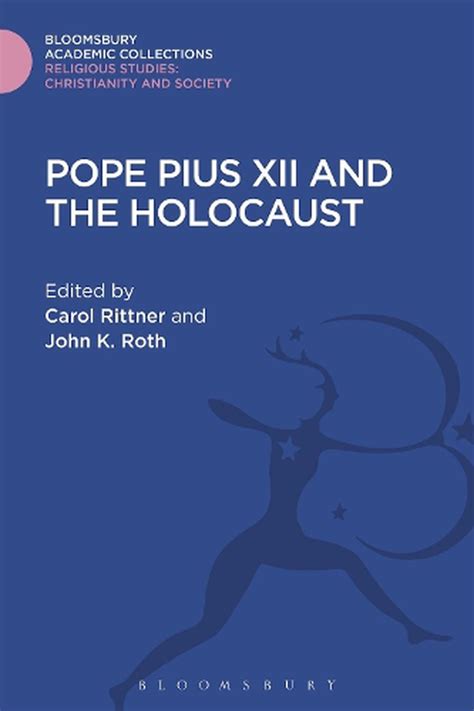 pope pius xii and the holocaust by carol rittner english hardcover book free s 9781474281577