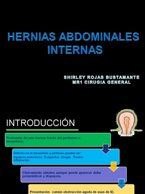 Hernias Abdominales Internas Pdf Abdomen Intestino Delgado