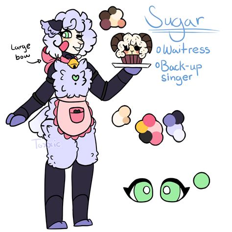 Sugar The Sheep Reference Fnaf Oc By Plagued Arts On Deviantart