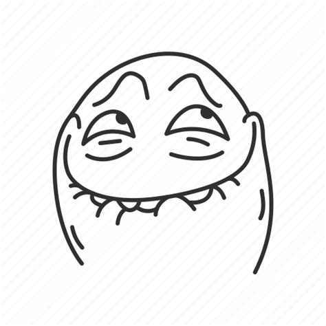 Derp Emotion Excited Funny Lol Meme Reaction Icon Download On
