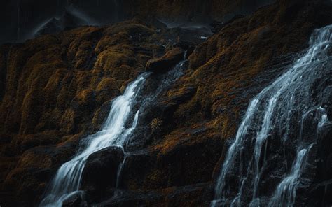 Download Wallpaper 3840x2400 Waterfall Rocks Relief Water Stream 4k