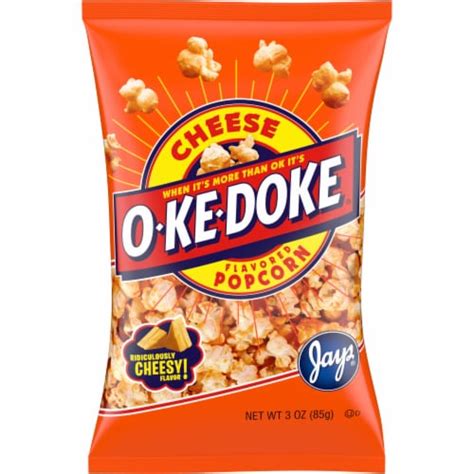 O Ke Doke Cheese Flavored Popcorn 3 Oz Kroger