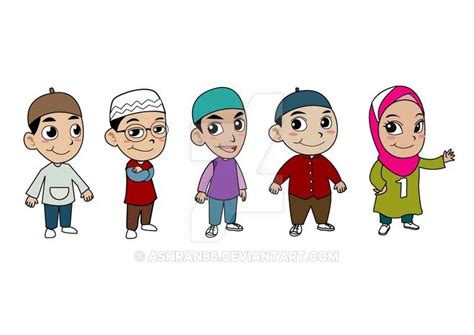 Koleksi Cemerlang 22 Gambar Kartun Muslim Ikhwan