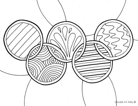 Olympic Rings Coloring Page at GetColorings.com | Free printable