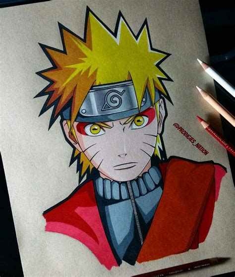 Naruto In 2020 Naruto Drawings Drawings Colored Pencils Zohal