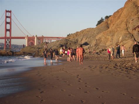 Nudists On Baker Beach Oh And The Bridge But Who Sees Flickr