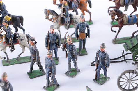 Vintage Cast Toy Soldiers Ebth