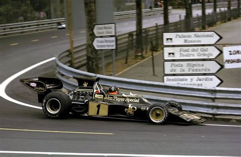 1973 Emerson Fittipaldi John Player Special Team Lotus Lotus 72d Ford