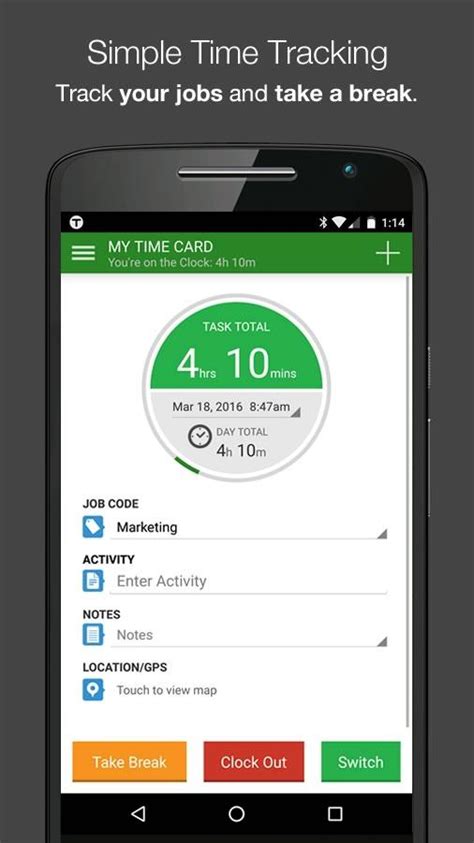The best gps tracking app for android and ios come with a panic button or an emergency tab to notify an organisation in case its employee needs immediate assistance. TSheets Time Tracker for Android - Free download and ...