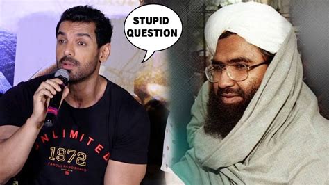 John Abraham Gets Angry Lashes Out On Sensitive Question On India