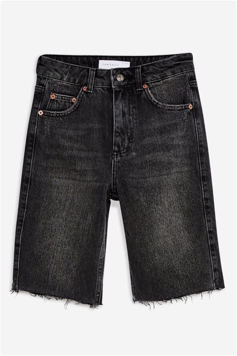 Rigid Denim Cycling Shorts Topshop Cycling Shorts Bermuda Shorts