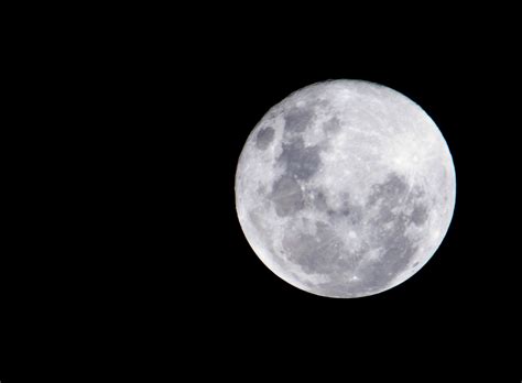Free Stock Image Of Full Moon In A Night Sky