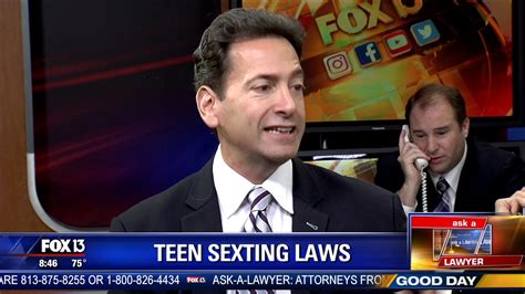 Wtvt Fox 13 Good Day Tampa Bay 8am 10 4 18 Teen Sexting Youtube