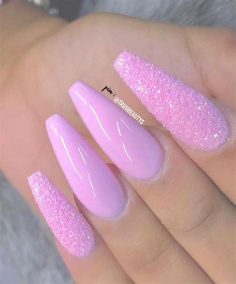 Follow Tr Ea Y For More O In Pins Pink Acrylic Nails Pink