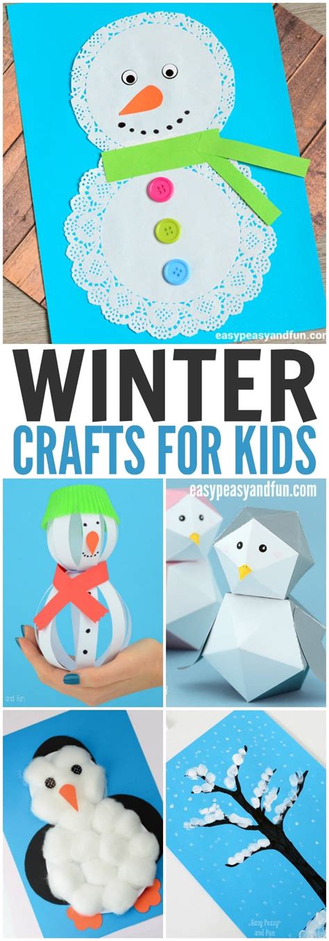 Winter Crafts For Kids To Make Fun Art And Craft Ideas